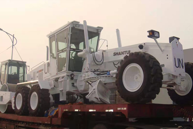 世界有我，山推助力聯(lián)合國(guó)維和任務(wù)。