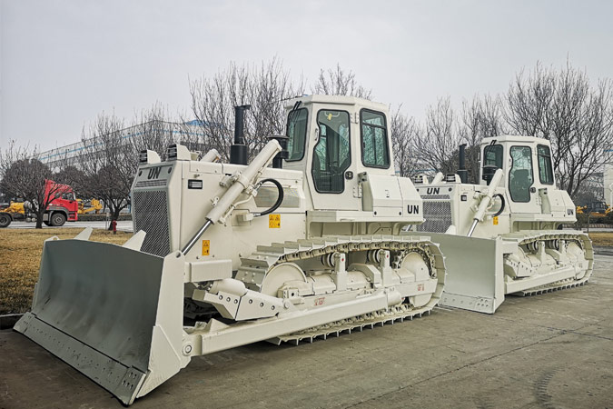 世界有我，山推助力聯(lián)合國(guó)維和任務(wù)。